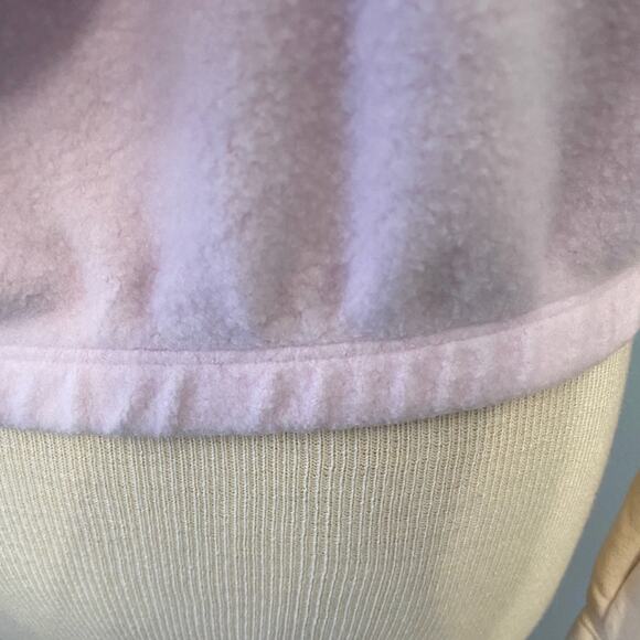 Wildfox Zip Pullover Fleece Sweater Lea Quarter Color Block Cream X-Small - Picture 9 of 12